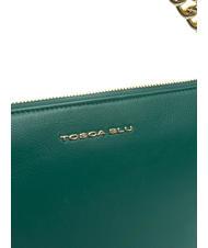 TOSCA BLU MILANO Ledertasche mit Schulterriemen gr&uuml;n - Damentaschen - 3