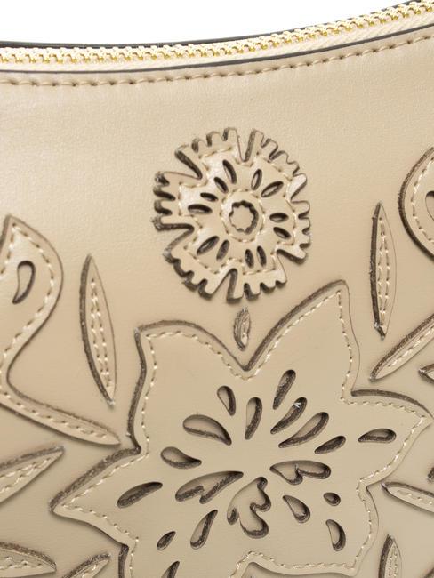OLANDA Bestickte Umh&auml;ngetasche BEIGE - Damentaschen