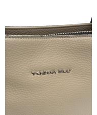TOSCA BLU OTTAWA Einkaufstasche aus Leder BEIGE - Damentaschen - 3