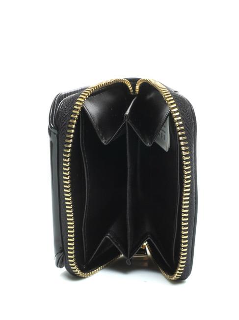 BERLIN S-Geldb&ouml;rse mit Wildlederdetail Schwarz - Brieftaschen Damen