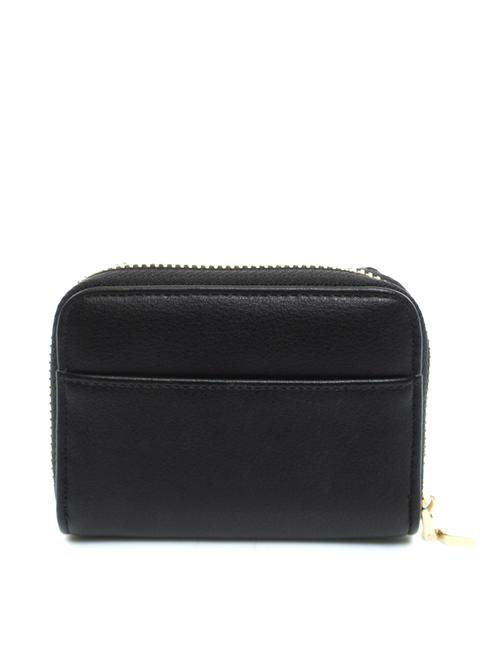 BERLIN S-Geldb&ouml;rse mit Wildlederdetail Schwarz - Brieftaschen Damen