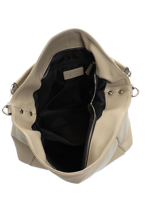 OTTAWA Beuteltasche aus Leder BEIGE - Damentaschen