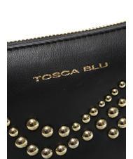 TOSCA BLU NIZZA Schultergurt drei F&auml;cher mit Nieten Schwarz - Damentaschen - 3