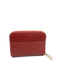 TOSCA BLU HELSINKY Kleine Geldb&ouml;rse aus Leder ROT - Brieftaschen Damen - 3