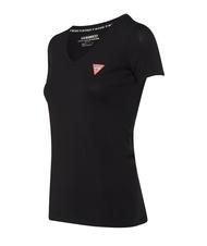 GUESS MINI TRIANGLE T-Shirt mit V-Ausschnitt - T-Shirts und Tops für Damen