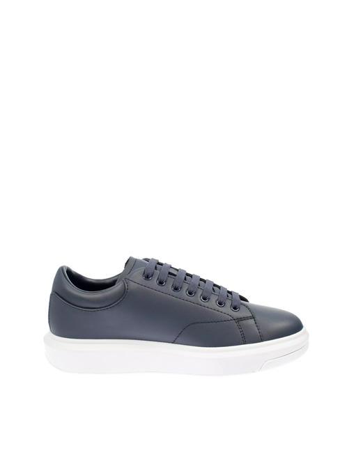 Sneaker in Haut Ledersneaker MARINE / MARINE - Herrenschuhe