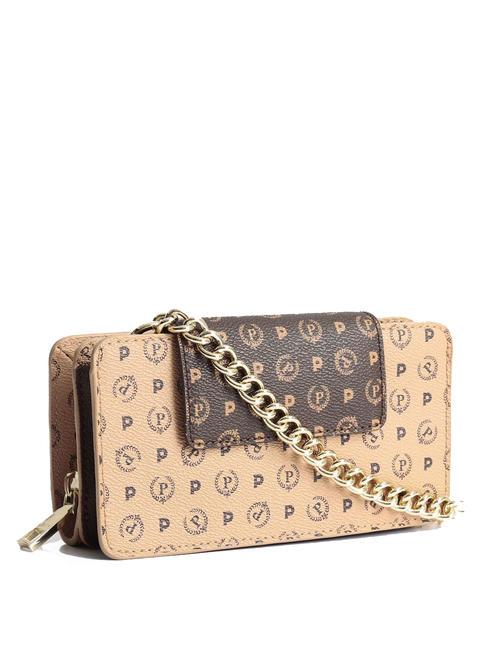 HERITAGE CLASSIC iPhone-Clutch braun / creme - Damentaschen