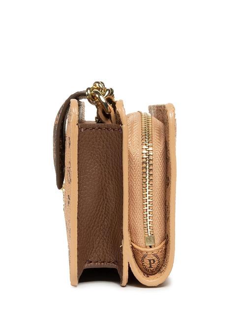 HERITAGE CLASSIC iPhone-Clutch braun / creme - Damentaschen