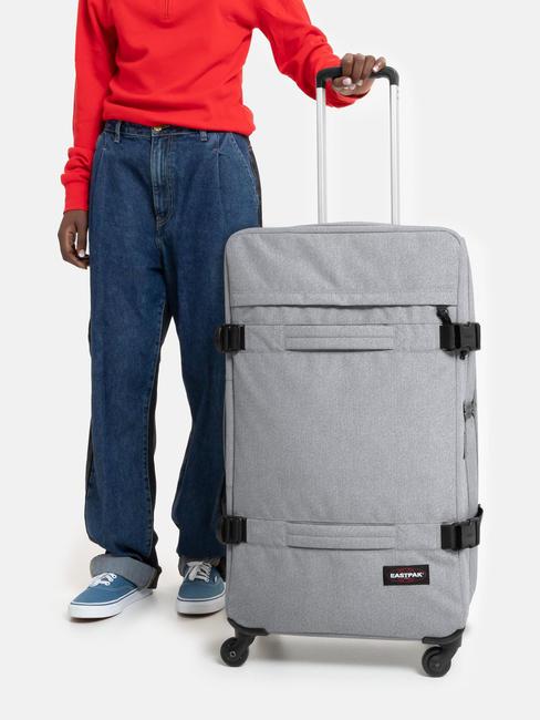 TRANSIT'R 4 L Trolley groß sonntaggrau - Halbharte Trolleys