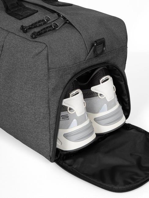 DUFFL'R L Tasche mit Schultergurt SchwarzDenim - Reisetaschen