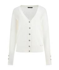 GUESS ZENA Strickjacke mit Knöpfen cremwhi - Damenpullover - 4