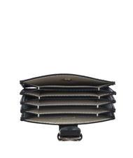 GUESS   Kartenetui mit Saffiano-Effekt SCHWARZ - Brieftaschen Damen - 2