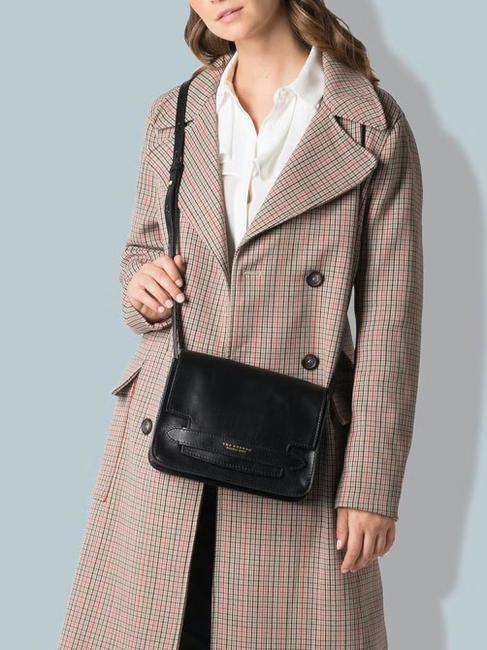 LUCREZIA Mini-Schultertasche Schwarzes Gold - Damentaschen