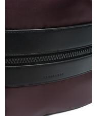 TRUSSARDI ZENITH Nylontasche mit Tasche Braun schwarz - Rucks&auml;cke f&uuml;r Schule &amp; Freizeit - 3