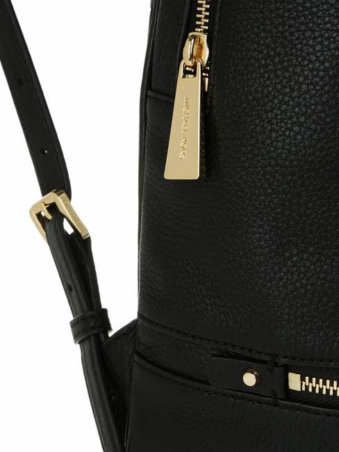 RHEA Lederrucksack Schwarz - Damentaschen