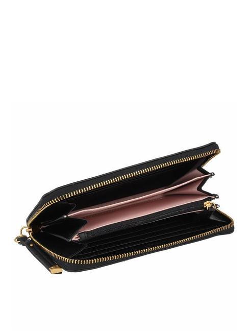 CLIDIA Brieftasche mit Rei&szlig;verschluss Schwarz - Brieftaschen Damen