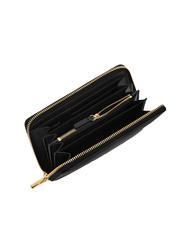 COCCINELLE METALLIC SOFT Geldb&ouml;rse aus strukturiertem Leder mit Rei&szlig;verschluss - Brieftaschen Damen