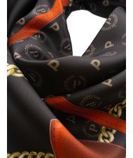 POLLINI TWILL CHAIN Bedruckter Schal Schwarz und Rot - Schals - 3