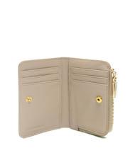 COCCINELLE METALLIC SOFT Kartenhalter aus Leder Puder/Rosa - Brieftaschen Damen - 2