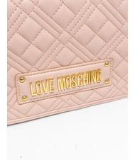 LOVE MOSCHINO QUILTED Gesteppte Umhängetasche Gesichtspuder - Damentaschen - 3