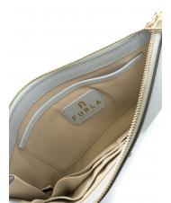 FURLA CAMELIA Clutch aus Leder Beifu&szlig; - Damentaschen - 5