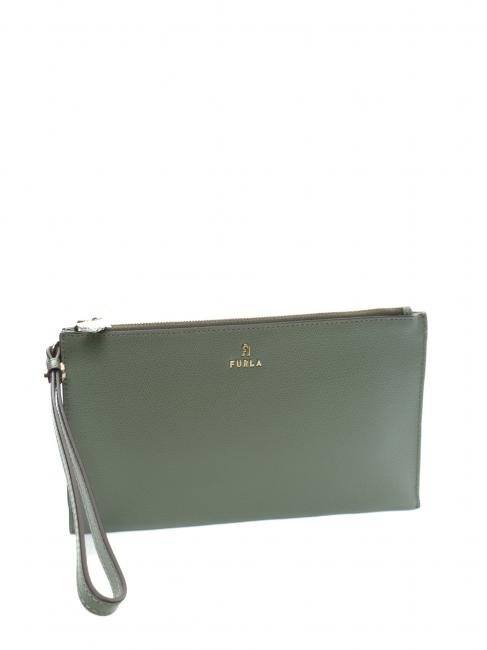 CAMELIA Clutch aus Leder Kaktus - Damentaschen
