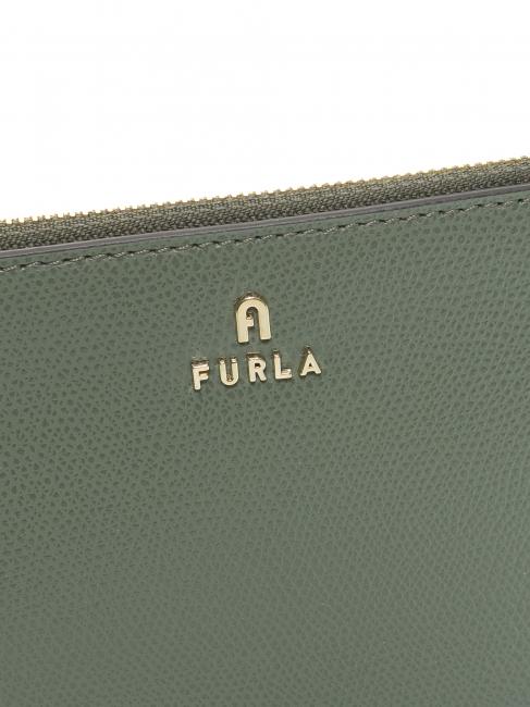 CAMELIA Clutch aus Leder Kaktus - Damentaschen