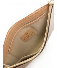FURLA CAMELIA Clutch aus Leder Kameen - Damentaschen - 4