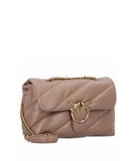 PINKO CLASSIC LOVE PUFF Tasche aus Nappaleder - Damentaschen