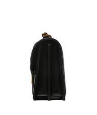 PINKO CLASSIC LOVE ONE Tasche aus Nappaleder schwarz-antikgold - Damentaschen - 3