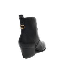GUESS BOYTA Stiefeletten aus Leder SCHWARZ - Damenschuhe - 4