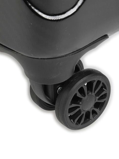 LUSTRE2 Kabinentrolley mit 4 R&auml;dern SCHWARZ - Handgep&auml;ck