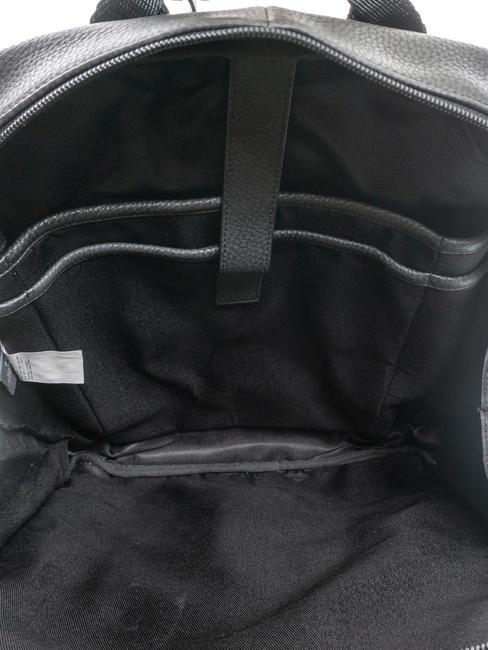 BOLOGNA Business-Rucksack aus Leder Schwarz - PC-Rucks&auml;cke