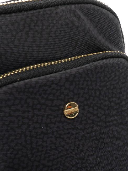 CLASSICA Mikrotasche mit Smartphone-Halterung dunkles Schwarz - Damentaschen