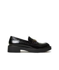 TWINSET STUDS Mokassin aus Leder Schwarz - Damenschuhe - 2