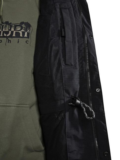 URBAN MODULAR Jacke mit abnehmbaren Ärmeln schwarz 041 - Herrenjacken