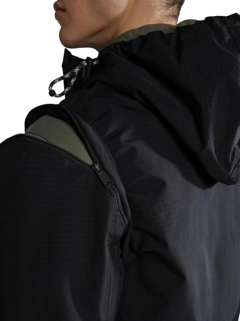 URBAN MODULAR Jacke mit abnehmbaren Ärmeln schwarz 041 - Herrenjacken