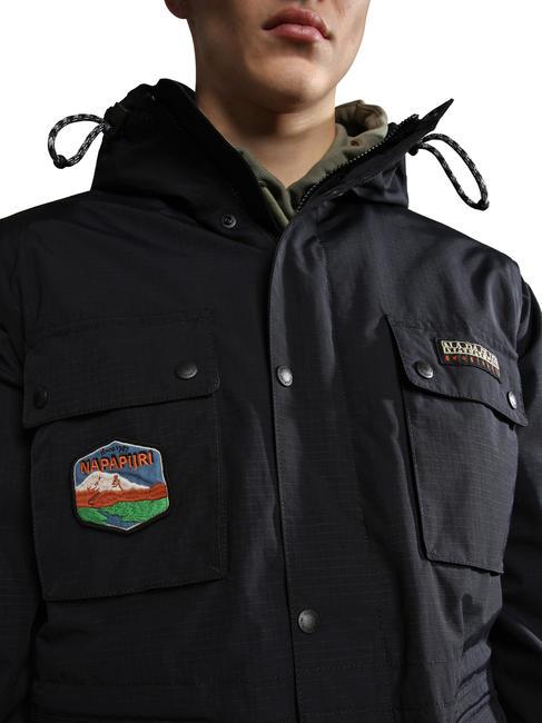 URBAN MODULAR Jacke mit abnehmbaren Ärmeln schwarz 041 - Herrenjacken