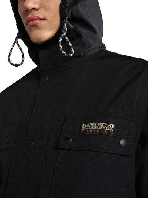 URBAN MODULAR Jacke mit abnehmbaren Ärmeln schwarz 041 - Herrenjacken