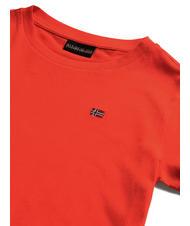 NAPAPIJRI K SALIS SS 2 Baumwoll-T-Shirt mit Mikrof&auml;hnchen rote Kirsche r05 - Kinder-T-Shirt - 3