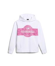 NAPAPIJRI KIDS B-PINZON Baumwoll-Sweatshirt mit Kapuze Helles Weiss - Sweatshirts Kinder - 4