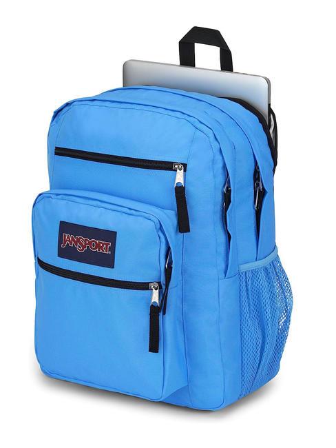 BIG STUDENT Laptop-Rucksack 15 " neonblau - Rucks&auml;cke f&uuml;r Schule &amp; Freizeit
