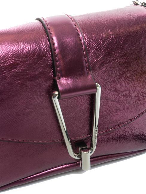 HIMMA Clutch aus laminiertem Leder Fruchtfleisch rosa - Damentaschen