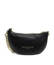 ERMANNO SCERVINO OLLY Umh&auml;ngetasche mit Kette Schwarz - Damentaschen - 3