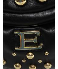 ERMANNO SCERVINO PRINCESS &Uuml;berschlagtasche mit Nieten schwarzes Gold - Damentaschen - 3