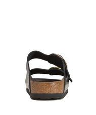 BIRKENSTOCK ARIZONA Big Buckle Sandale aus Leder schwarz leuchten - Schuhe Unisex - 6