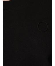 TRUSSARDI LOGO RING Baumwoll t-shirt SCHWARZ - T-Shirts und Tops f&uuml;r Damen - 3