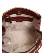 TWINSET OVAL T Tragetasche mit Schultergurt himbeerfarbener Glanz - Damentaschen - 5