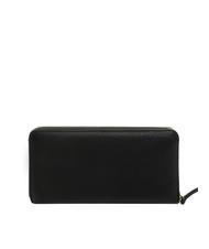 TWINSET NEW OVAL T Gro&szlig;es Lederportemonnaie Schwarz - Brieftaschen Damen - 3