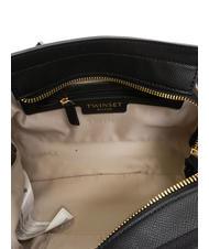 TWINSET OVAL T Handtasche mit Schultergurt Schwarz - Damentaschen - 5
